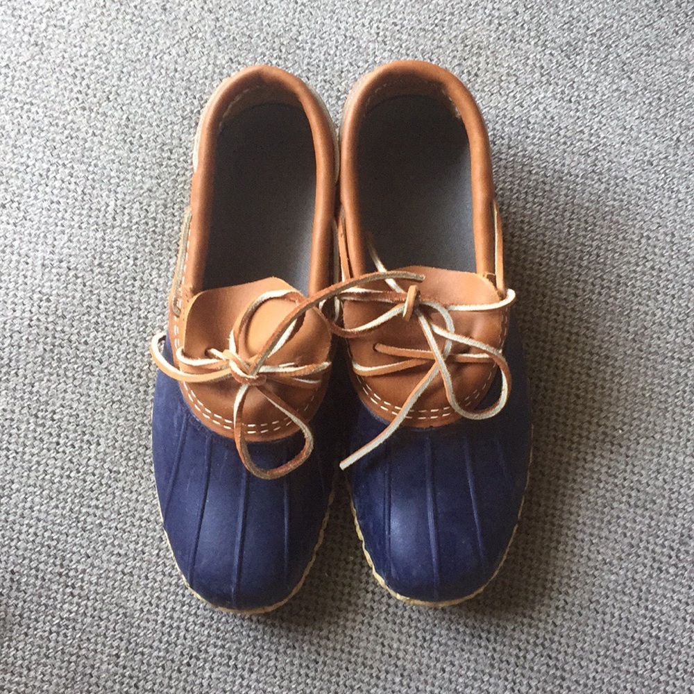 L.L bean rubber moc boots